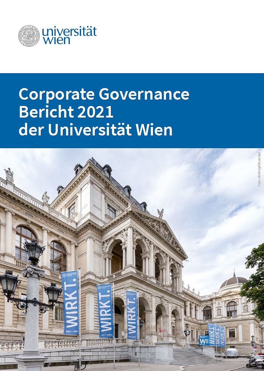 Cover des Governance-Berichts 2021